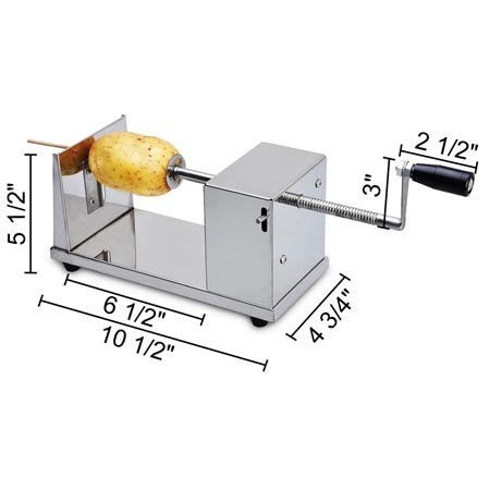 Máy cắt khoai tây lốc xoáy ST-01 chất lượng