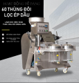 Máy ép dầu thùng đôi thẳng đứng 