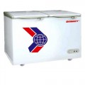 Tủ đông Sanaky VH289W - 289L 1 đông 1 ướp 2 cánh mở lên