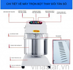 Máy Trộn Bột Chuyển Đổi Tần Số 