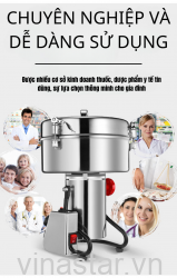 Máy xay ngũ cốc, nấm linh chi, tam thất, xay siêu mịn 4500g