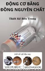 Máy xay ngũ cốc, nấm linh chi, tam thất, xay siêu mịn 4500g