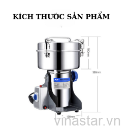 Máy xay các loại hạt khô, xay mịn thảo dược 1000g