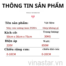 Máy cưa xương, thái thịt đông lạnh công nghiệp F120A