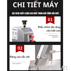 Máy cưa xương, thái thịt đông lạnh công nghiệp F120A