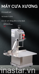 Máy cưa xương, thái thịt đông lạnh công nghiệp F120A