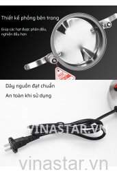 Máy xay bột khô mini đa năng 150g