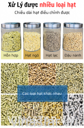 Máy ép cám viên S160-3L, 3.5Kw, năng suất 150kg/ giờ, Sử Dụng Cho Gia Súc, Gia Cầm, Cá,..Đa Dạng Cỡ Sàng, Bảo Hành 12 Tháng