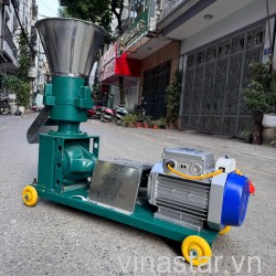 Máy ép cám viên S160-3L, 3.5Kw, năng suất 150kg/ giờ, Sử Dụng Cho Gia Súc, Gia Cầm, Cá,..Đa Dạng Cỡ Sàng, Bảo Hành 12 Tháng