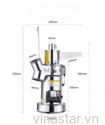 Máy nghiền thuốc đông y , máy nghiền bột thương mại - HBM-103B