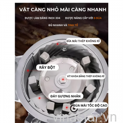 Máy nghiền thuốc đông y , máy nghiền bột thương mại - HBM-103B