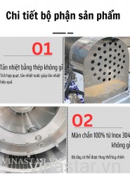 Máy Nghiền Dược Liệu Công Suất Cao, Động Cơ Lõi Đồng Cao Cấp, Sử Dụng Hệ Thống Lảm Mát Bằng Không Khí