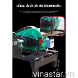 Máy Bổ Củi Động Cơ Điện - 3 pha 5,5kw