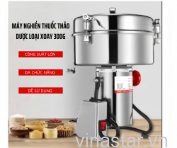 Máy Nghiền Thuốc Thảo Dược Đông Y xoay 3000g 