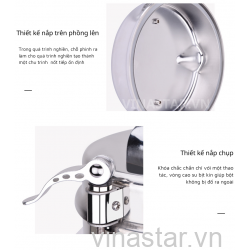 Máy Xay Hạt Sen, Ý Dĩ, Thuốc Bắc, Ngũ Cốc, Xay Nghiền Dược Liệu Siêu Khỏe Loại Chuyên Xay Gia Đình 800g