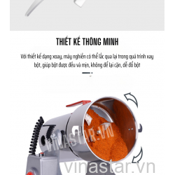 Máy Xay Hạt Sen, Ý Dĩ, Thuốc Bắc, Ngũ Cốc, Xay Nghiền Dược Liệu Siêu Khỏe Loại Chuyên Xay Gia Đình 800g