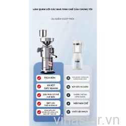 MÁY LÀM SỮA ĐẬU NÀNH THƯƠNG MẠI TÁCH BÃ , KHÔNG CẦN LỌC 