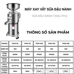 Máy làm sữa đậu nành tách bã  - Giải pháp hoàn hảo cho sức khỏe gia đình bạn!