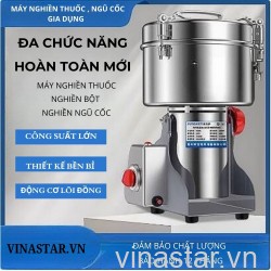 MÁY XAY DƯỢC LIỆU, NGŨ CỐC ĐA NĂNG – GIẢI PHÁP TIỆN LỢI CHO GIA ĐÌNH VÀ CƠ SỞ SẢN XUẤT