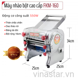 Máy Cán Bột Mini FKM-180 Chất Lượng Tuyệt Đối