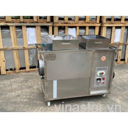 Máy Rang Hạt Chạy Điện RS-50E - Mẻ Lớn Tới 30KG, Đảo Mạnh Chuẩn Công Nghiệp